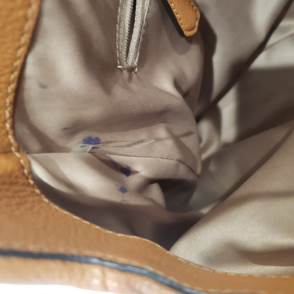 Coach Tan Leather Tote - Picture 12 of 16
